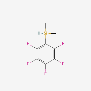 Silane, dimethyl(pentafluorophenyl)-