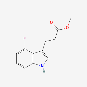 Methyl 3-(4-Fluoro-3-indolyl)propanoate