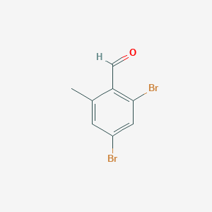 2,4-Dibromo-6-methylbenzaldehyde