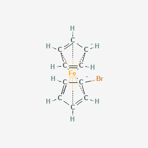 5-Bromocyclopenta-1,3-diene;cyclopenta-1,3-diene;iron