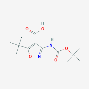 3-(Boc-amino)-5-tert-butylisoxazole-4-carboxylic acid