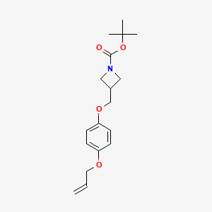 3-(4-Allyloxyphenoxymethyl)-azetidine-1-carboxylic acid tert-butyl ester