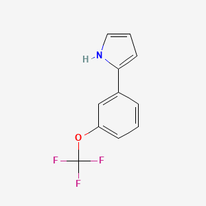 2-[3-(Trifluoromethoxy)phenyl]pyrrole