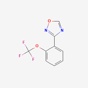 3-(2-(Trifluoromethoxy)phenyl)-1,2,4-oxadiazole