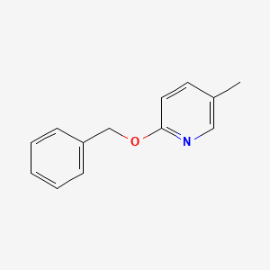 molecular formula C13H13NO B1372141 2-(Benzyloxy)-5-methylpyridine CAS No. 92028-39-2