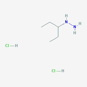 Pentan-3-ylhydrazine dihydrochloride