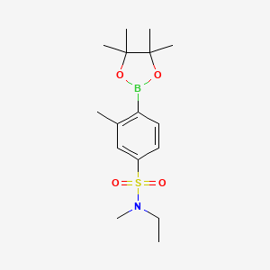 N-Ethyl-3,N-dimethyl-4-(4,4,5,5-tetramethyl-[1,3,2]dioxaborolan-2-yl)-benzenesulfonamide