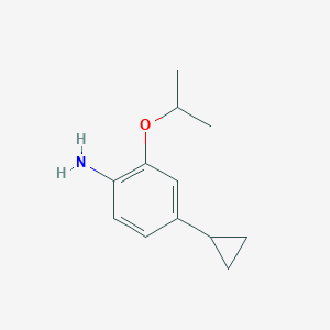 4-Cyclopropyl-2-isopropoxyaniline