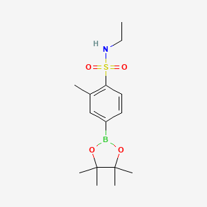 N-Ethyl-2-methyl-4-(4,4,5,5-tetramethyl-[1,3,2]dioxaborolan-2-yl)-benzenesulfonamide