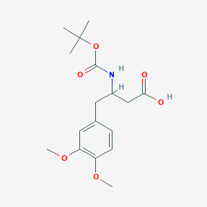 3-(Boc-amino)-4-(3,4-dimethoxyphenyl)butyric Acid