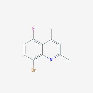 8-Bromo-5-fluoro-2,4-dimethylquinoline