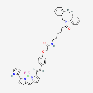 molecular formula C44H38BF2N5O3 B13721636 Bdp 650/665 dbco 