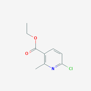 molecular formula C9H10ClNO2 B1372167 Ethyl 6-chloro-2-methylnicotinate CAS No. 31163-12-9