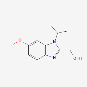 (1-Isopropyl-6-methoxy-1H-benzo[d]imidazol-2-yl)methanol