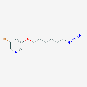 3-(6-Azidohexyloxy)-5-bromopyridine