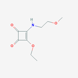 3-Ethoxy-4-((2-methoxyethyl)amino)cyclobut-3-ene-1,2-dione