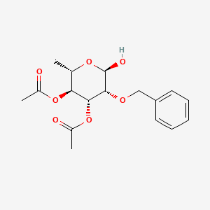 2-O-Benzyl-3,4-di-O-acetyl-a-L-rhamnopyranoside