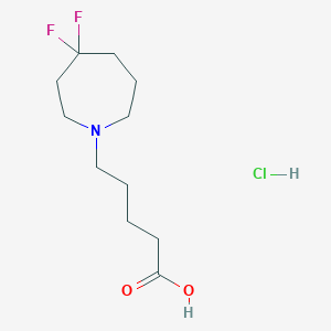 5-(4,4-Difluoroazepan-1-yl)-pentanoic acid hydrochloride