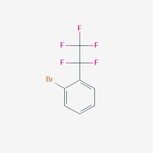 molecular formula C8H4BrF5 B1372207 1-溴-2-五氟乙基-苯 CAS No. 112754-17-3