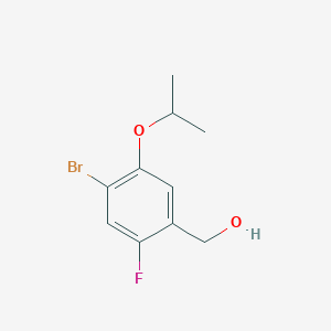 (4-Bromo-2-fluoro-5-isopropoxyphenyl)methanol