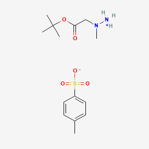 2-(2-Tert-butoxy-2-oxoethyl)-2-methylhydrazinium-(4-methylbenzene)sulfonate