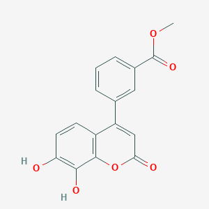 3-(7,8-Dihydroxy-2-oxo-2H-chromen-4-yl)-benzoic acid methyl ester