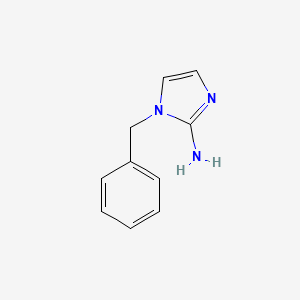 molecular formula C10H11N3 B1372233 1-Benzyl-1H-imidazol-2-amine CAS No. 22944-67-8