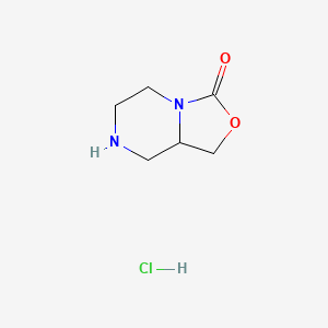 Tetrahydro-1H-oxazolo[3,4-a]pyrazin-3(5H)-one hydrochloride