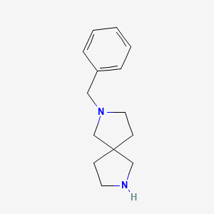 B1372235 2-Benzyl-2,7-diazaspiro[4.4]nonane CAS No. 885275-27-4