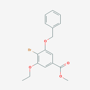 Methyl 3-(benzyloxy)-4-bromo-5-ethoxybenzoate