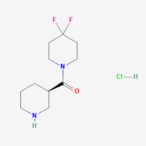 (R)-(4,4-difluoropiperidin-1-yl)(piperidin-3-yl)methanone hydrochloride