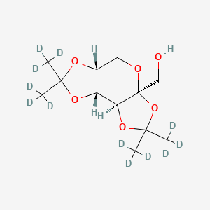 [(1R,2S,6S,9R)-4,4,11,11-tetrakis(trideuteriomethyl)-3,5,7,10,12-pentaoxatricyclo[7.3.0.02,6]dodecan-6-yl]methanol