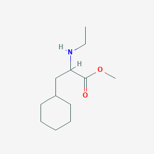 Methyl 3-cyclohexyl-2-(ethylamino)propanoate