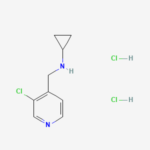 (3-Chloropyridin-4-ylmethyl)-cyclopropylamine dihydrochloride