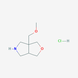 3a-(Methoxymethyl)hexahydro-1H-furo[3,4-c]pyrrole hydrochloride