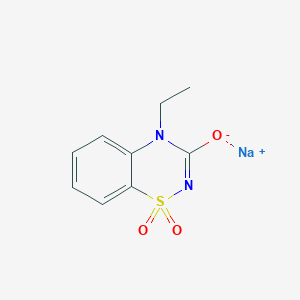 4-Ethyl-2H-1,2,4-benzothiadiazin-3(4H)-one-1,1-dioxide sodium salt