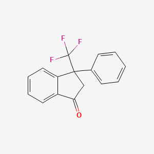 3-Phenyl-3-(trifluoromethyl)indan-1-one