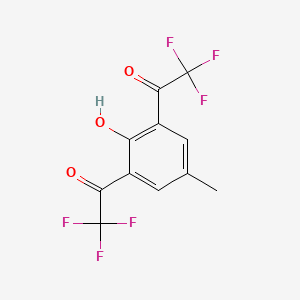 o,o'-Bis(trifluoroacetyl)-p-cresol