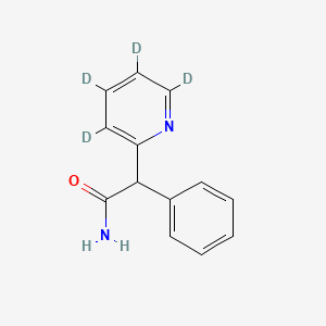 alpha-Phenyl-2-pyridineacetamide-d4