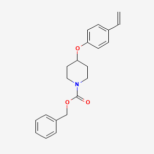 4-(4-Vinylphenoxy)-piperidine-1-carboxylic acid benzyl ester