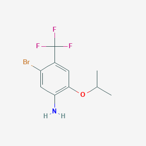 5-Bromo-2-isopropoxy-4-trifluoromethylphenylamine