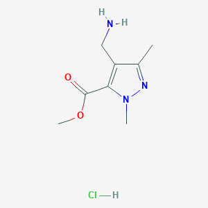 Methyl 4-(Aminomethyl)-1,3-dimethyl-1H-pyrazole-5-carboxylate Hydrochloride