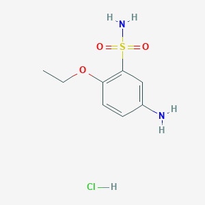5-Amino-2-ethoxybenzene-1-sulfonamide hydrochloride