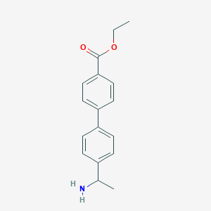 Ethyl 4'-(1-aminoethyl)-[1,1'-biphenyl]-4-carboxylate