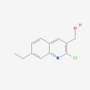 2-Chloro-7-ethylquinoline-3-methanol