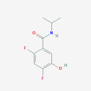 2,4-Difluoro-5-hydroxy-N-isopropylbenzamide