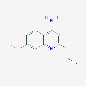 4-Amino-7-methoxy-2-propylquinoline