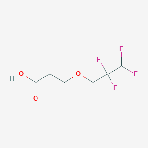 molecular formula C6H8F4O3 B1372324 Ácido 3-(2,2,3,3-tetrafluoropropoxi)propanoico CAS No. 1152591-07-5