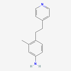 3-Methyl-4-(2-pyridin-4-yl-ethyl)-phenylamine