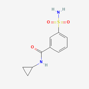 N-cyclopropyl-3-sulfamoylbenzamide